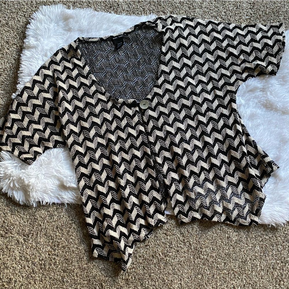 ‎Katie Todd Knit Cardigan Size Medium